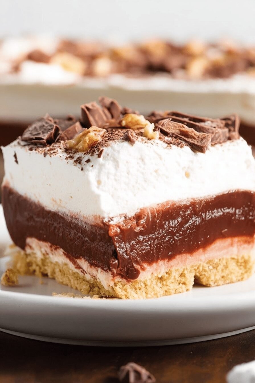 No-Bake Chocolate Delight Pudding Dessert Recipe
