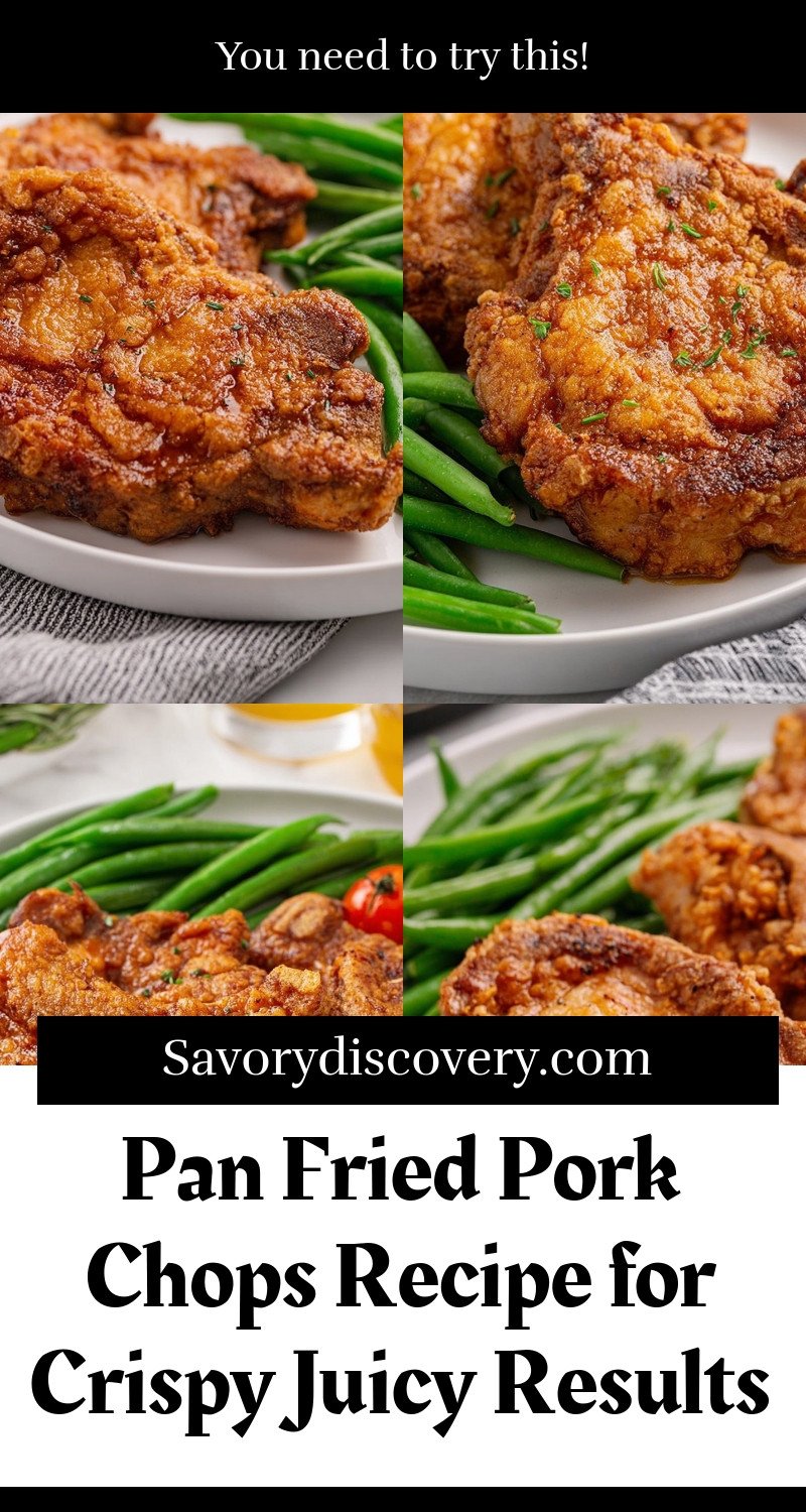 Pan Fried Pork Chops Recipe for Crispy Juicy Results