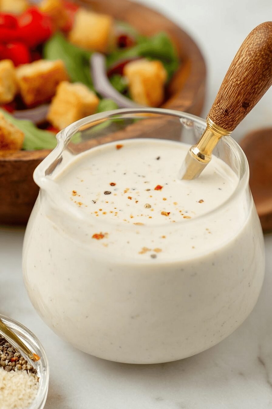 Parmesan Peppercorn Creamy Dressing