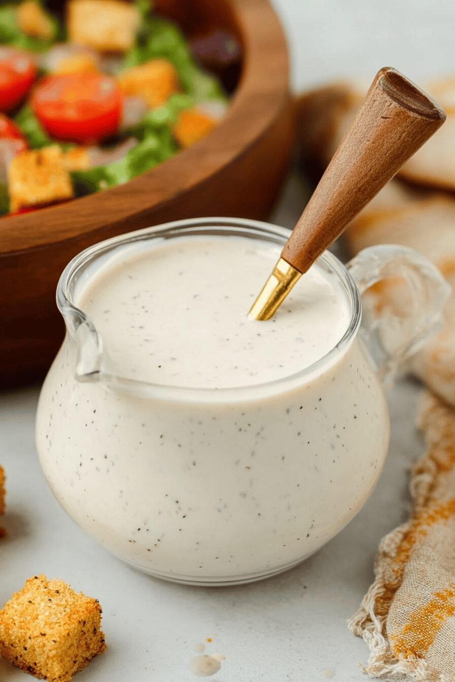 Parmesan Peppercorn Creamy Dressing