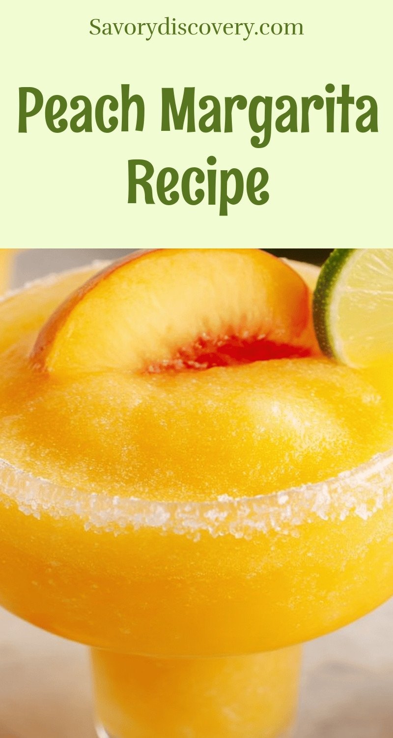 Peach Margarita Recipe