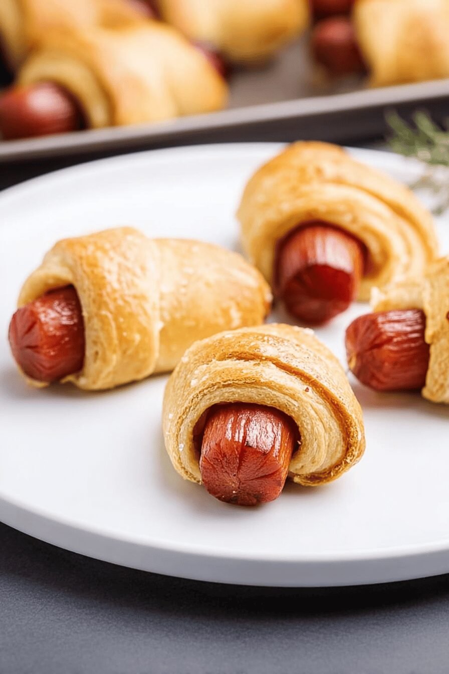 Pigs Tucked in Cozy Dough