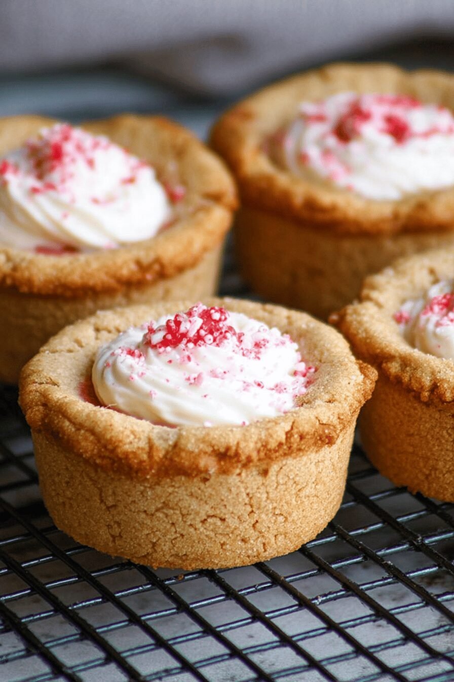 Raspberry Cheesecake Cookie Cups Recipe
