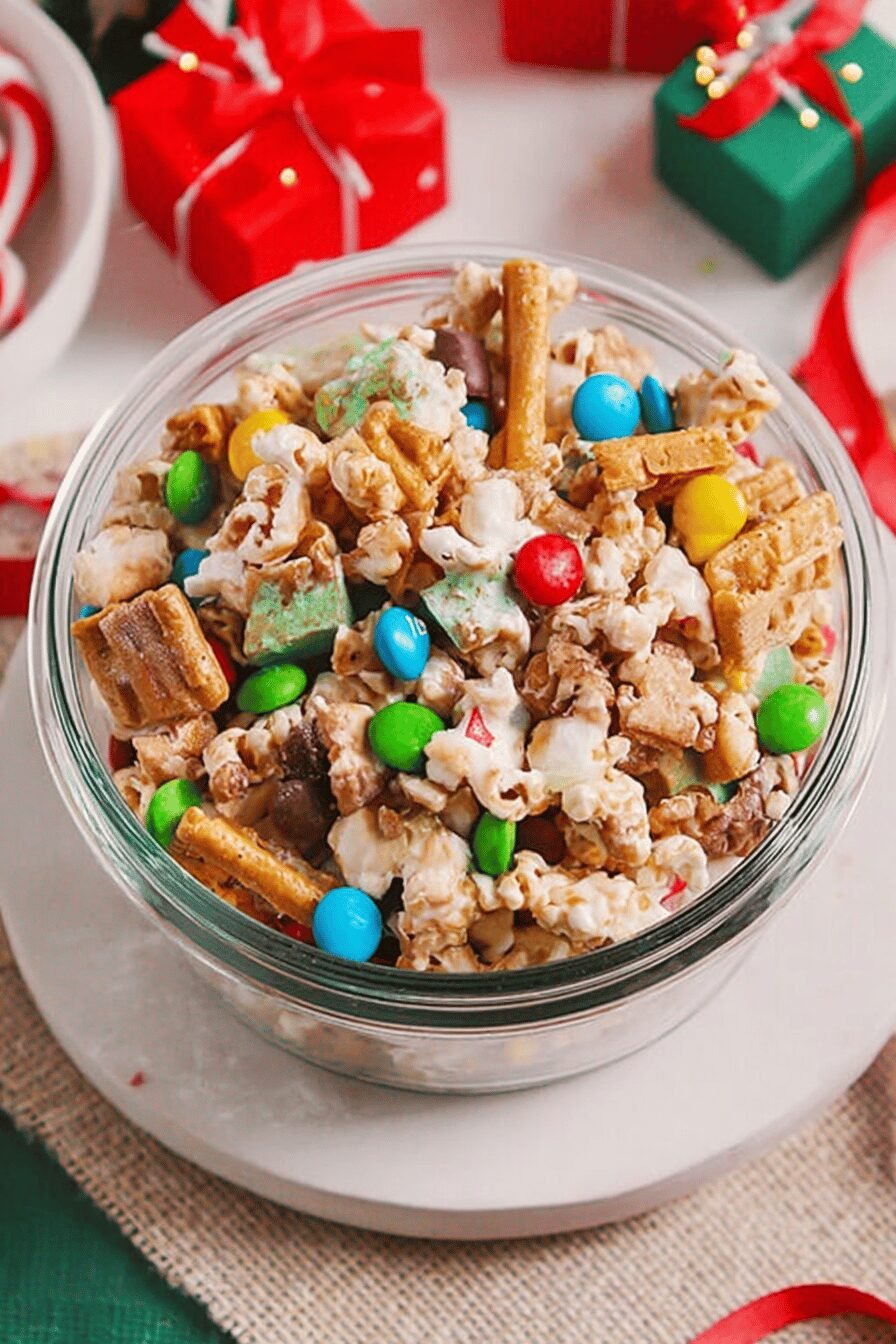 Reindeer Munch Snack Mix Recipe