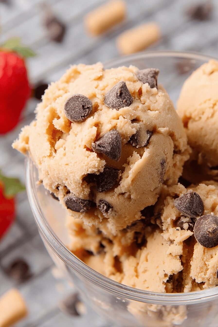 Safe-to-Eat Cookie Dough Delight