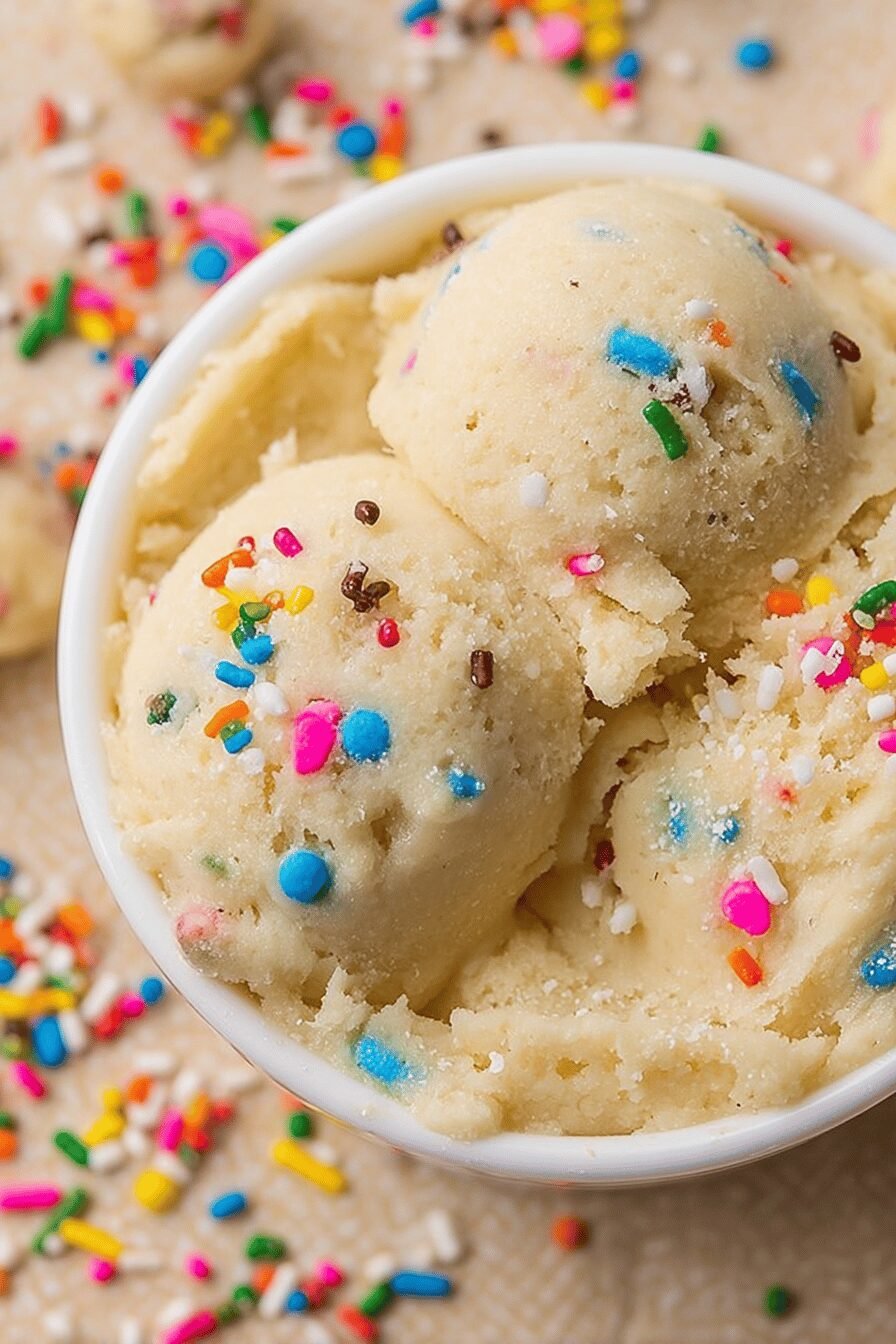 Safe-to-Eat Sugar Cookie Dough