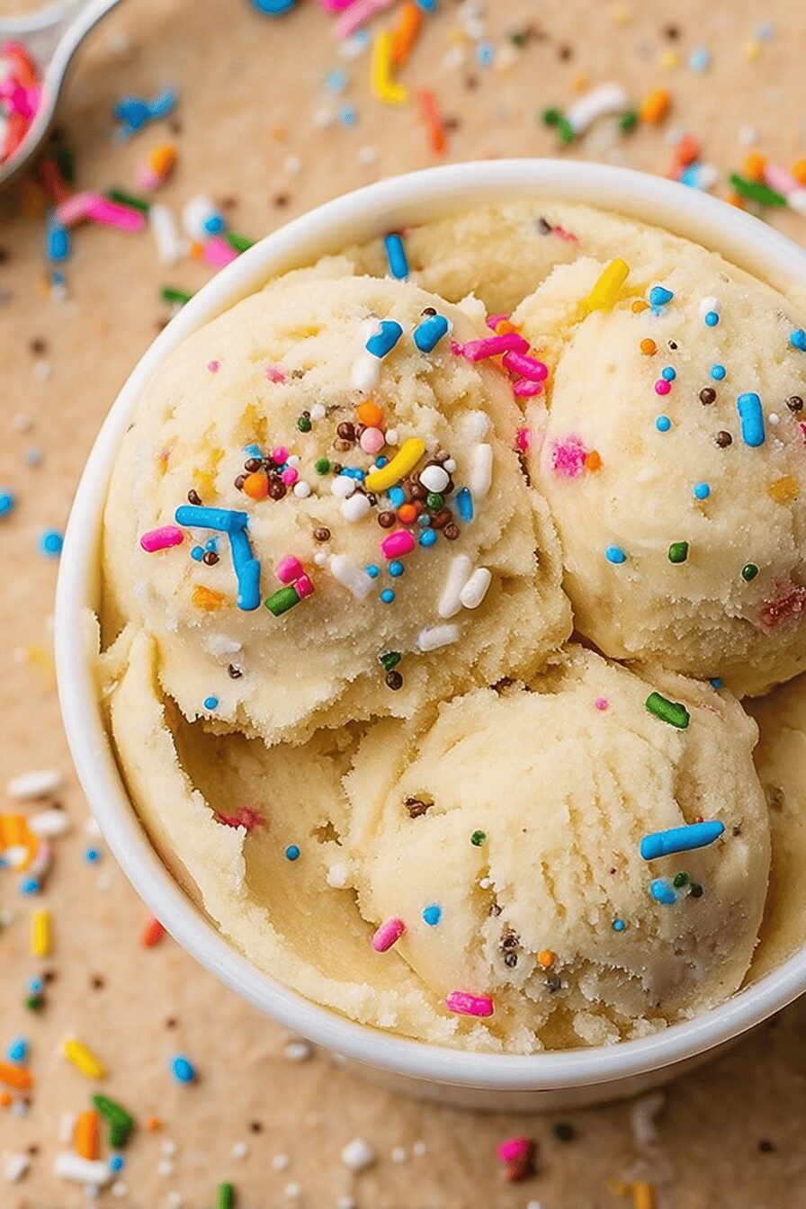 Safe-to-Eat Sugar Cookie Dough