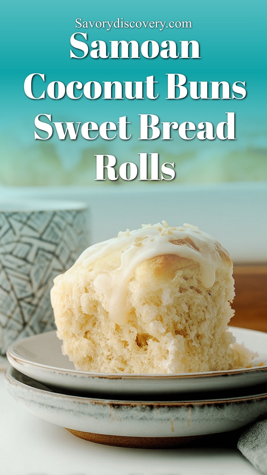 Samoan Coconut Buns Sweet Bread Rolls