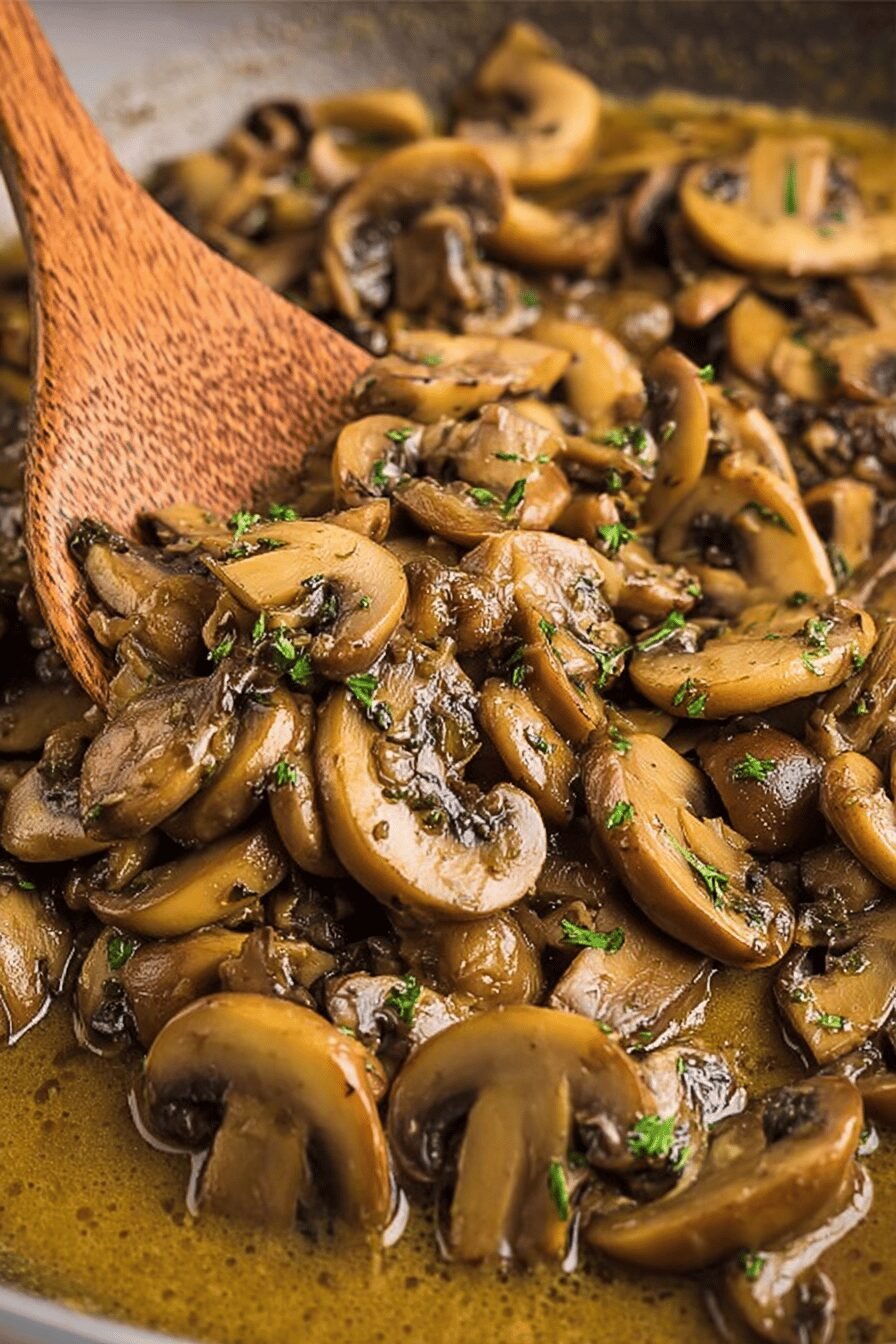 Savory Garlic Butter Sautéed Mushrooms