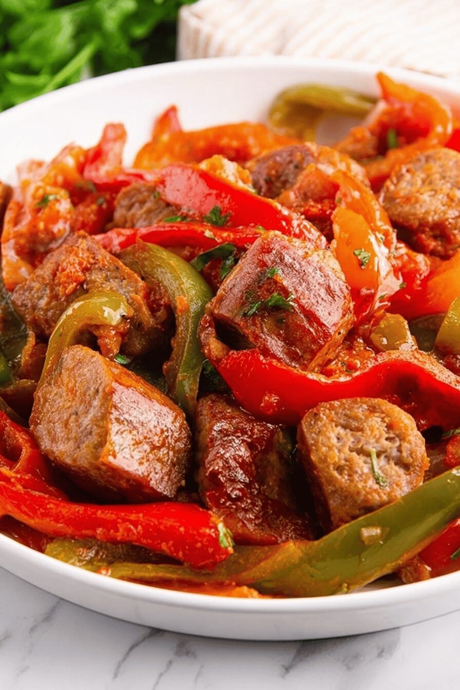 Savory Sausage and Sweet Peppers Recipe