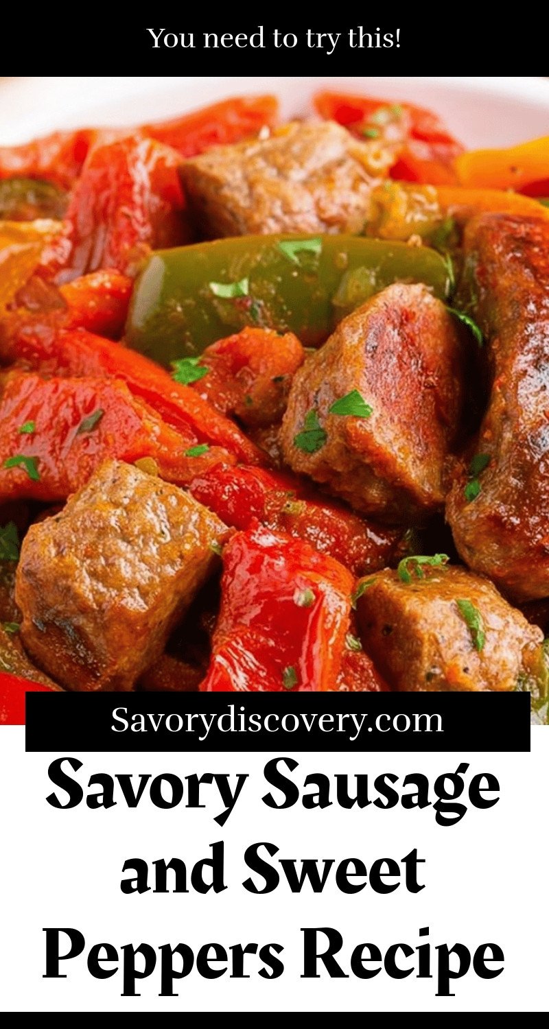 Savory Sausage and Sweet Peppers Recipe
