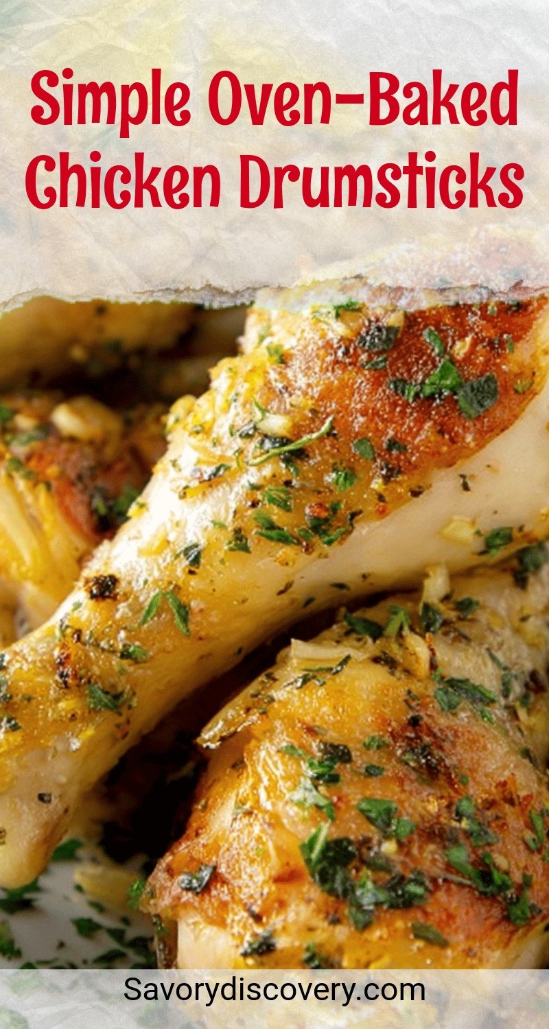 Simple Oven-Baked Chicken Drumsticks