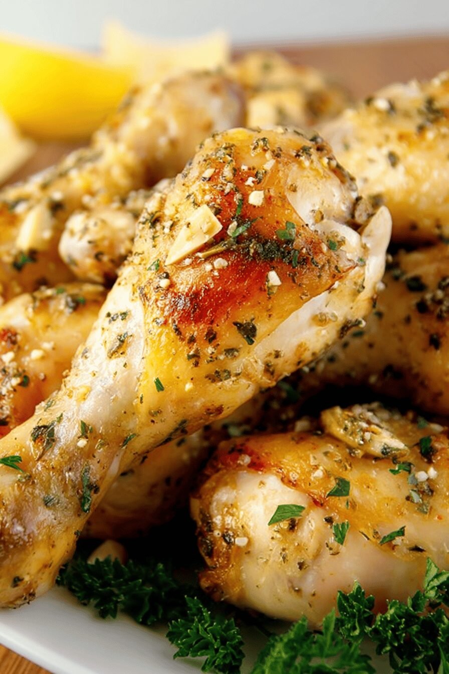 Simple Oven-Baked Chicken Drumsticks