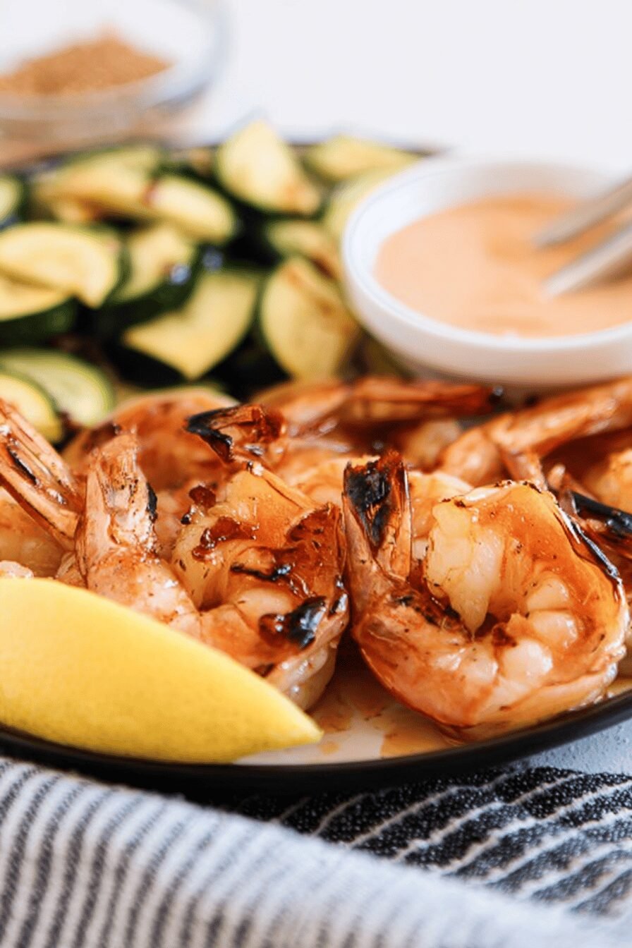 Sizzling Garlic Butter Hibachi Shrimp