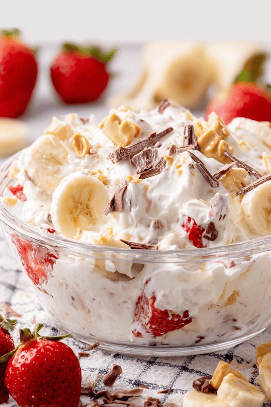 Snickers Apple Fluff Dessert Salad