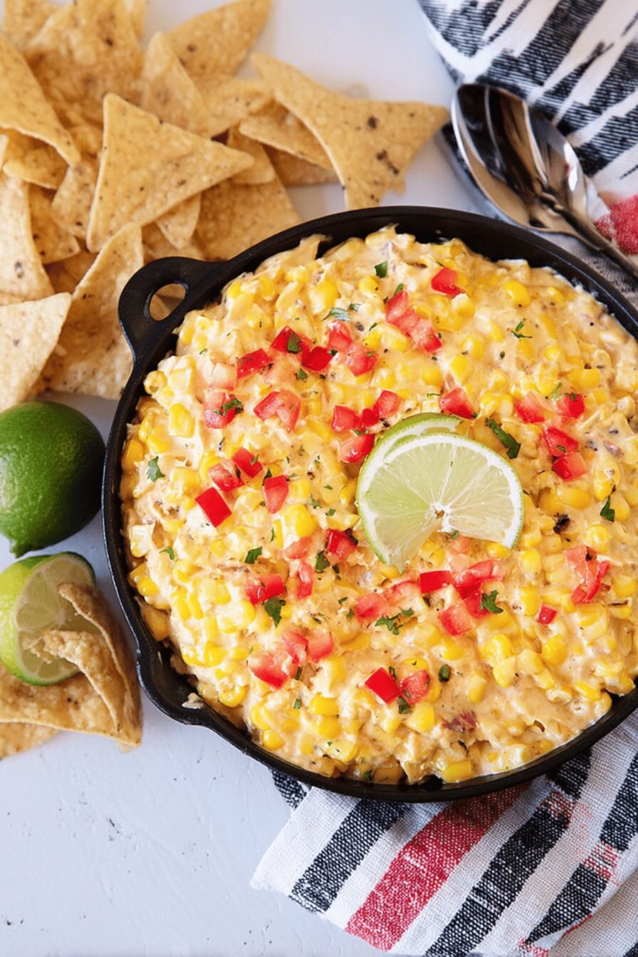 Spicy Creamed Corn Dip