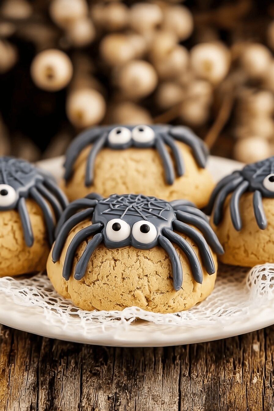 Spooky Halloween Spider Cookie Recipe