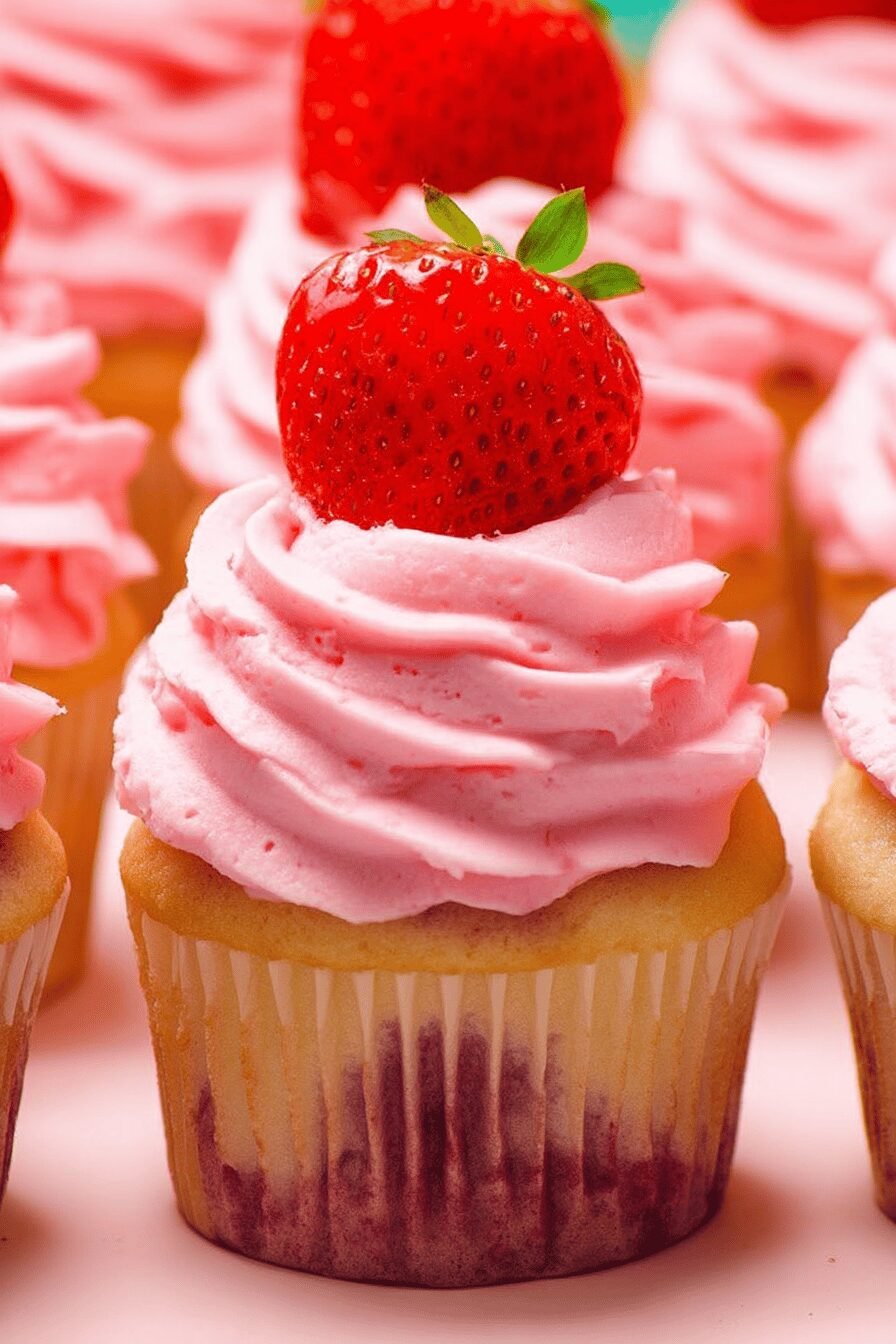 Strawberry Cupcakes Recipe for Sweet Treats