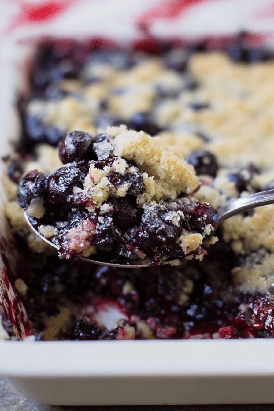 Summer Berry Cobbler with Sweet Biscuit Topping