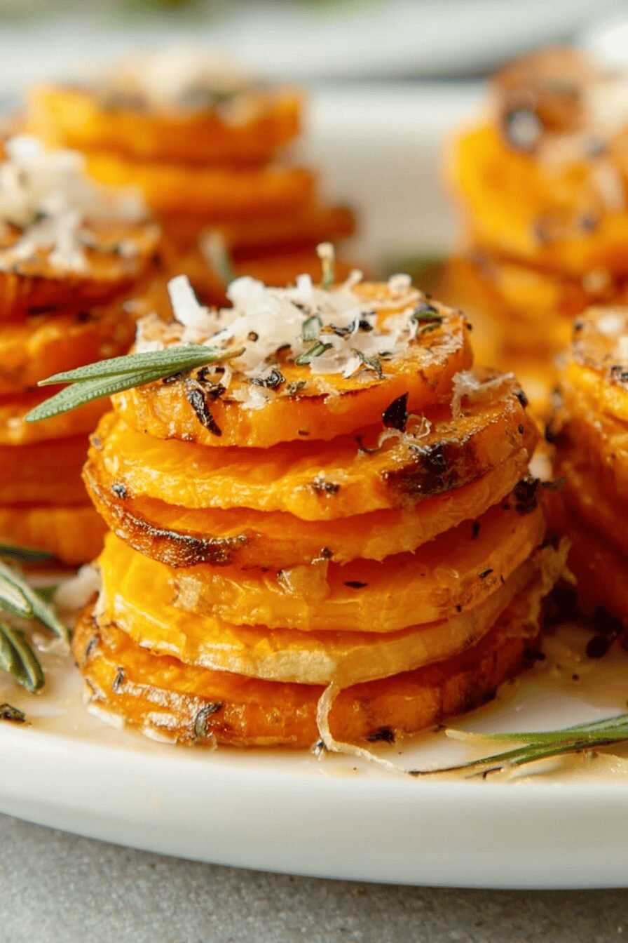 Sweet Potato Stacks Recipe