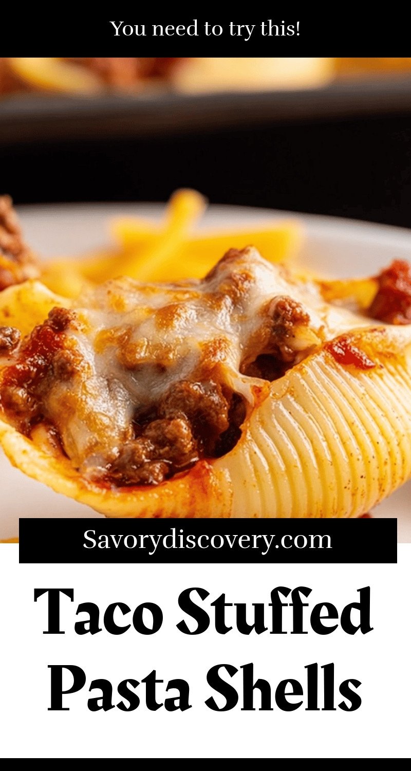 Taco Stuffed Pasta Shells