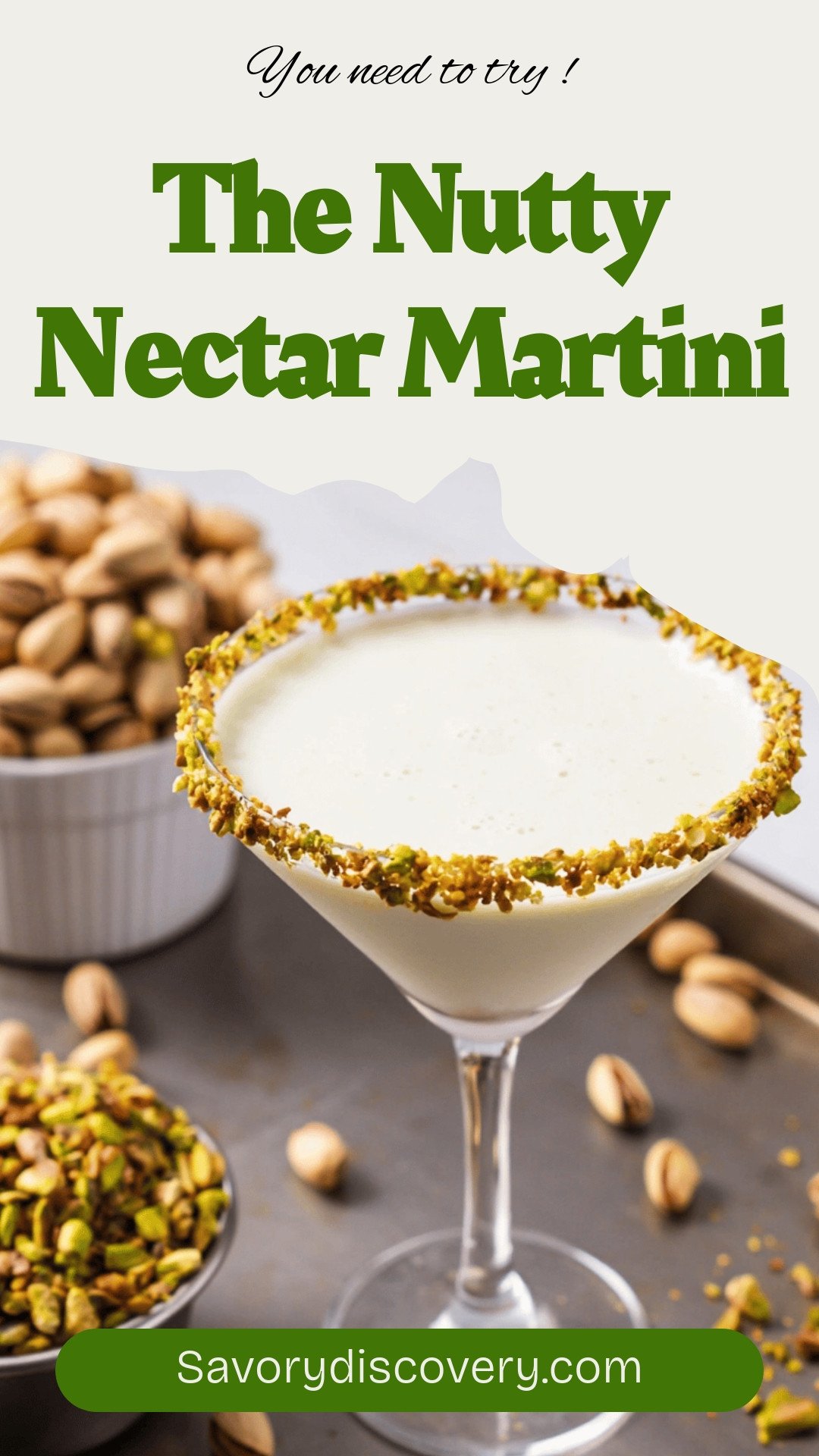 The Nutty Nectar Martini