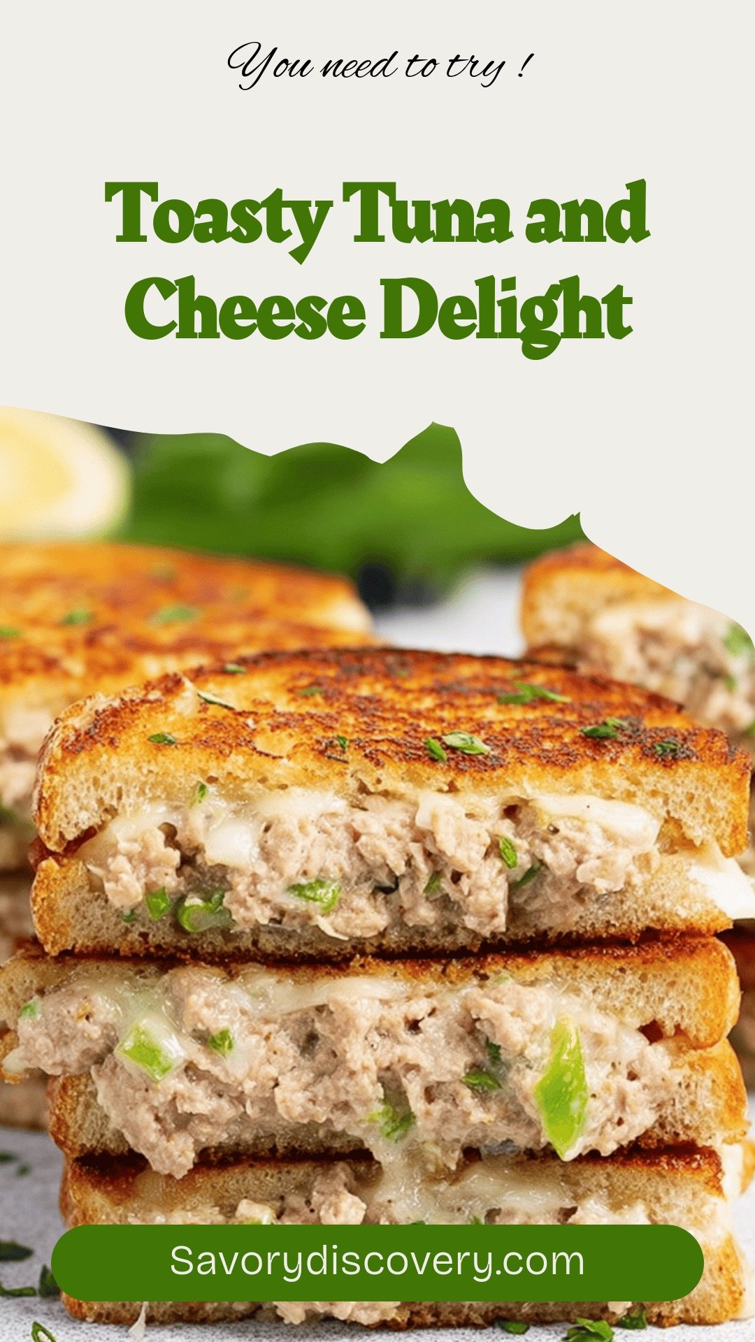 Toasty Tuna and Cheese Delight