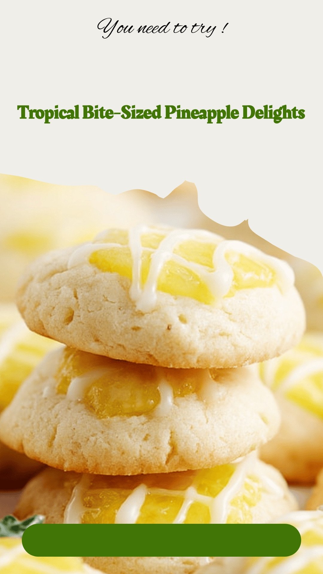 Tropical Bite-Sized Pineapple Delights