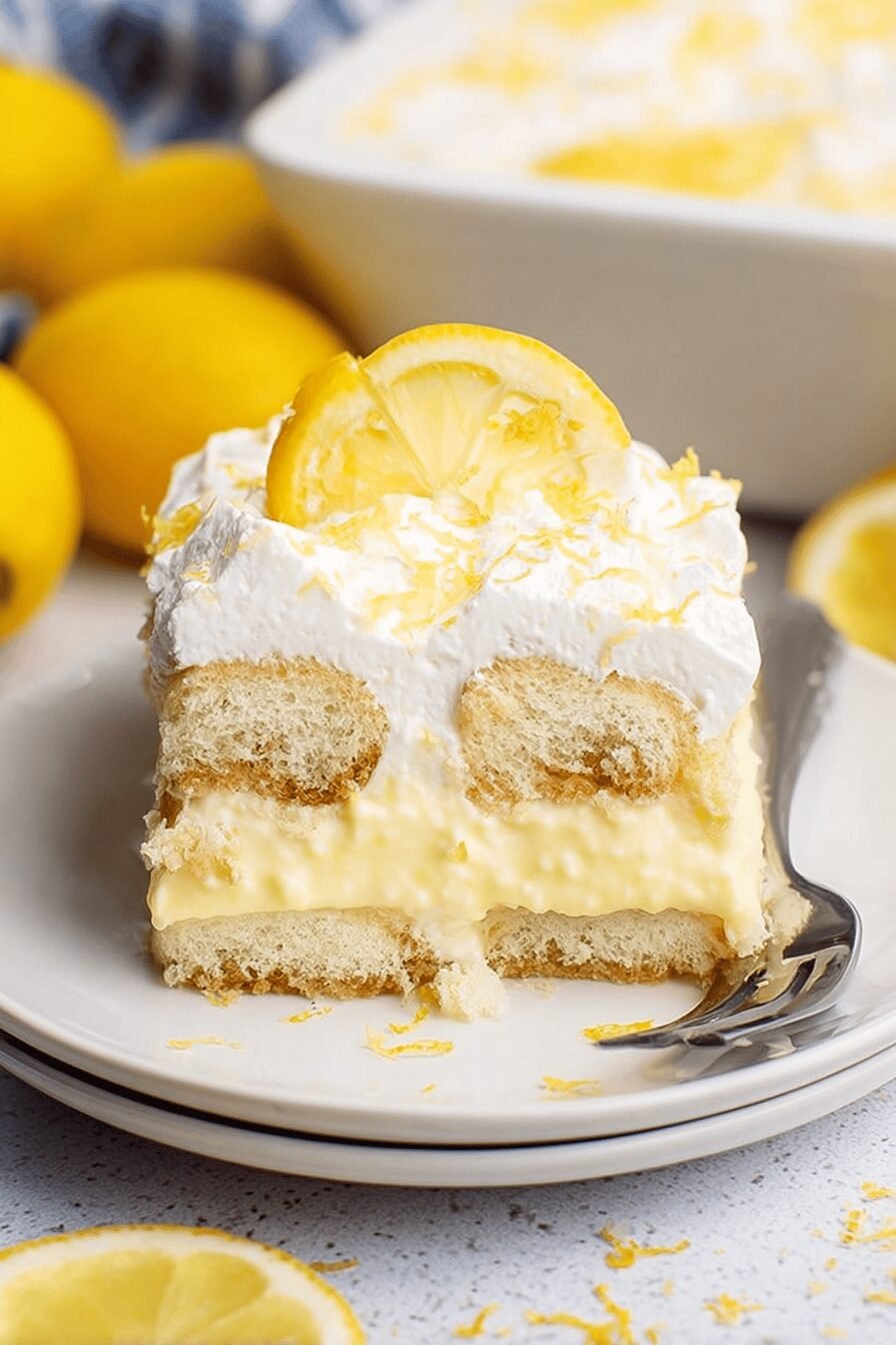 Zesty Lemon Twist Tiramisu