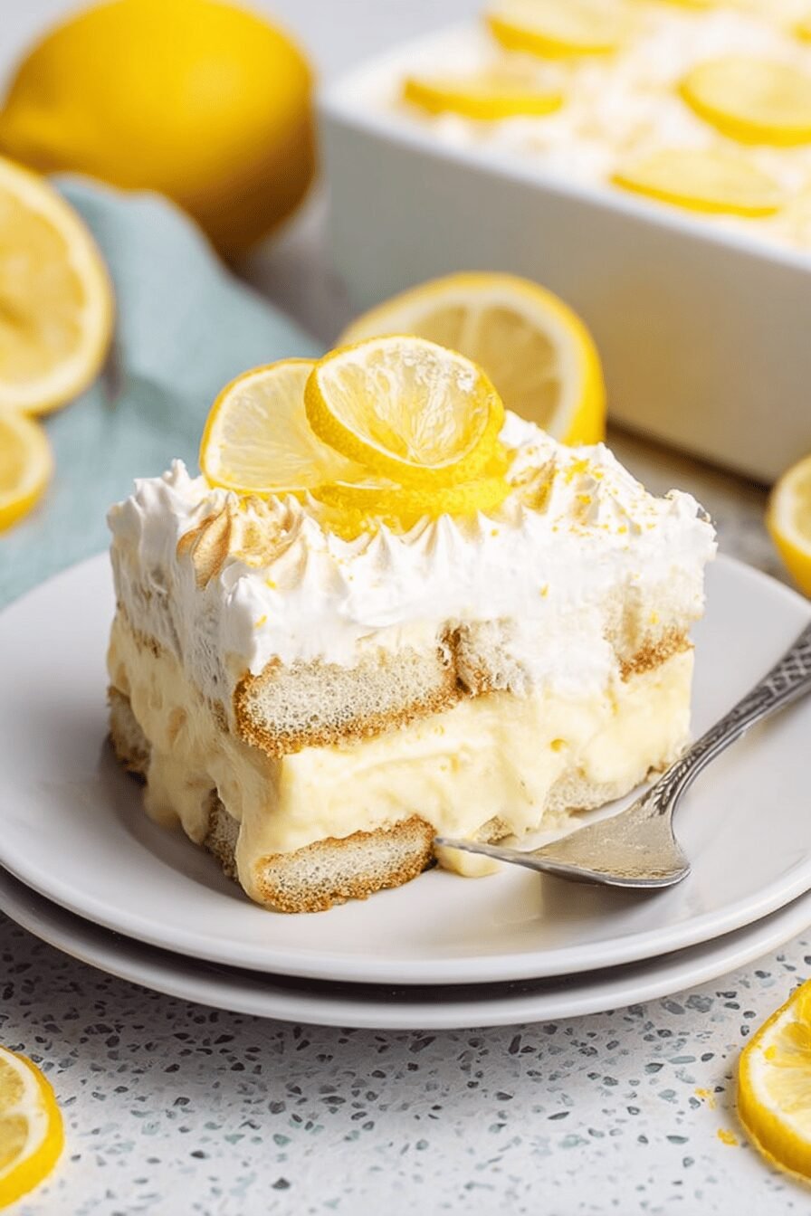 Zesty Lemon Twist Tiramisu