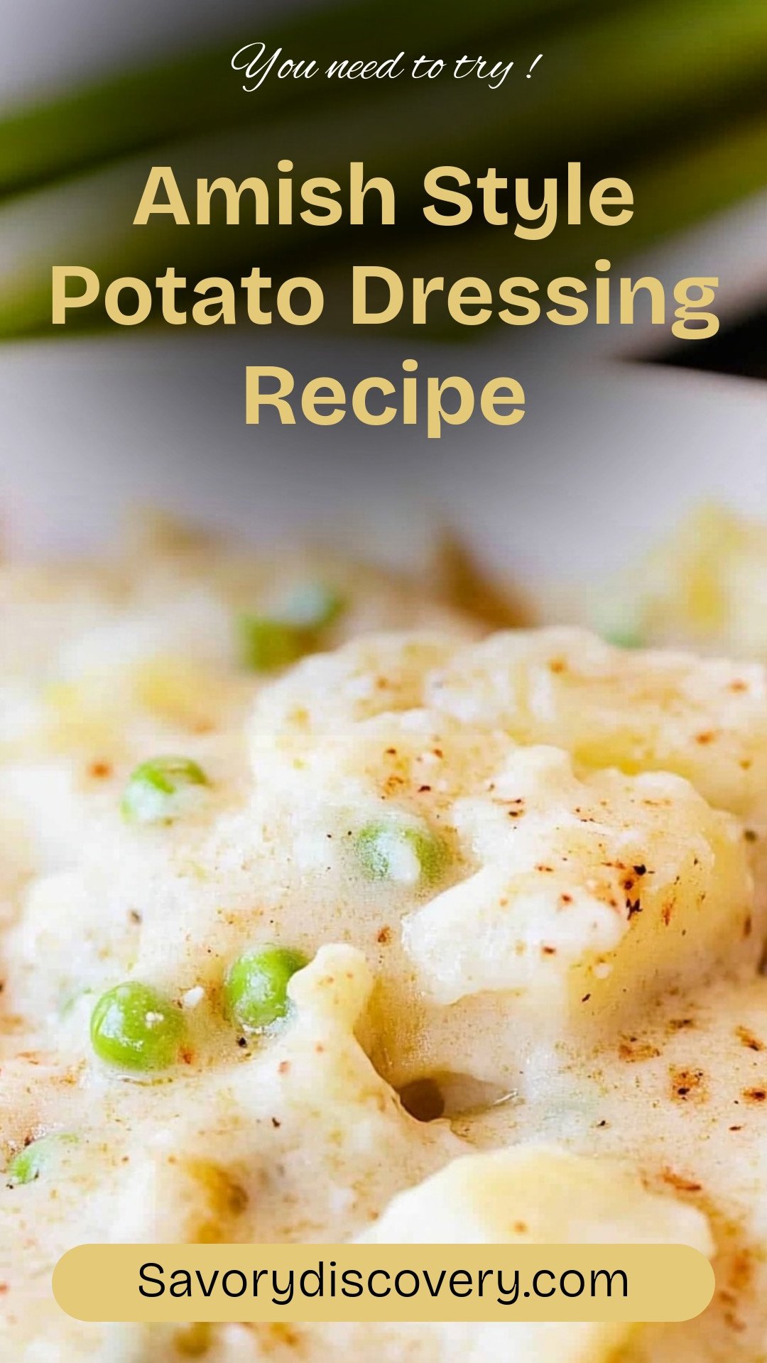 Amish Style Potato Dressing Recipe