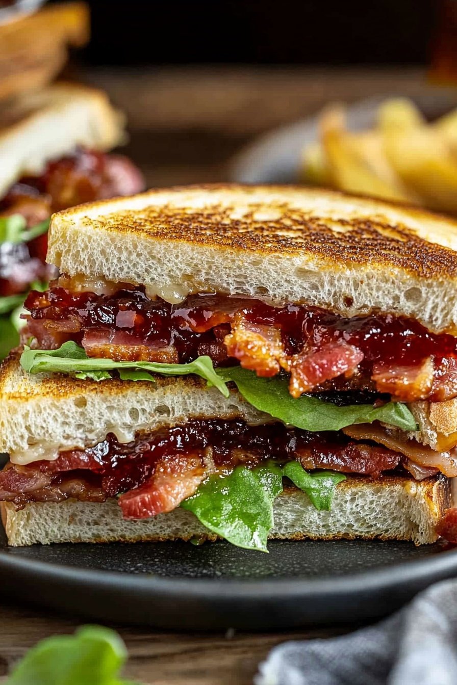 BLT with Sweet Bacon Jam
