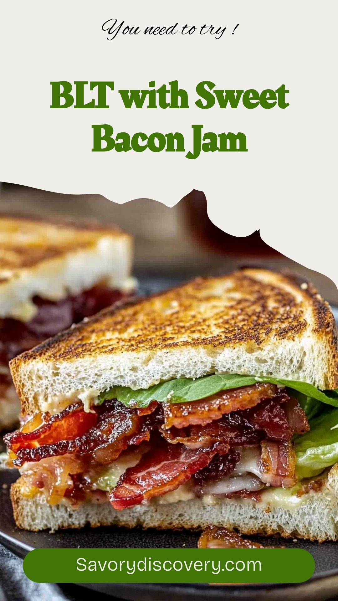 BLT with Sweet Bacon Jam
