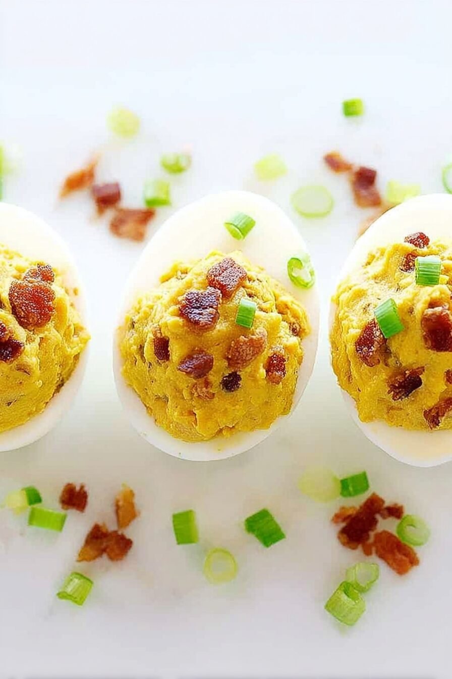 Bacon Deviled Eggs Recipe
