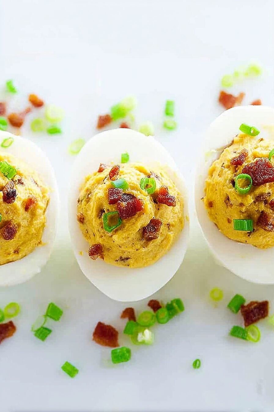 Bacon Deviled Eggs Recipe