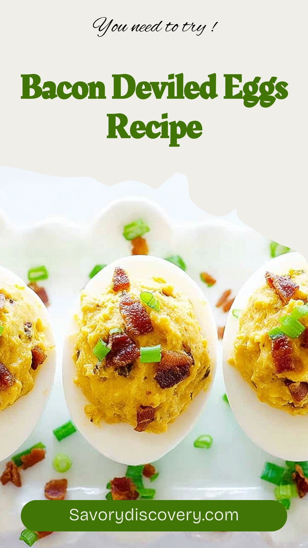 Bacon Deviled Eggs Recipe