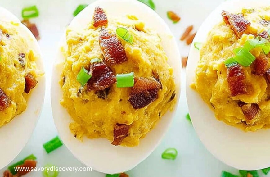 Bacon Deviled Eggs Recipe