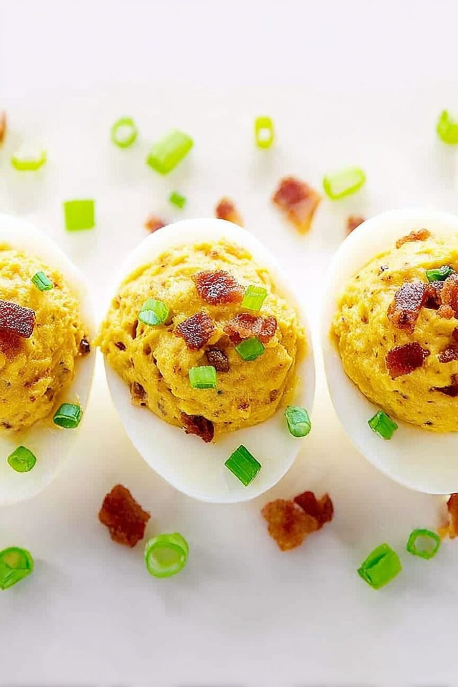 Bacon Deviled Eggs Recipe