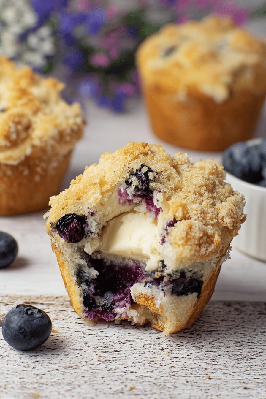 Blueberry Cream Cheese Muffin Recipe