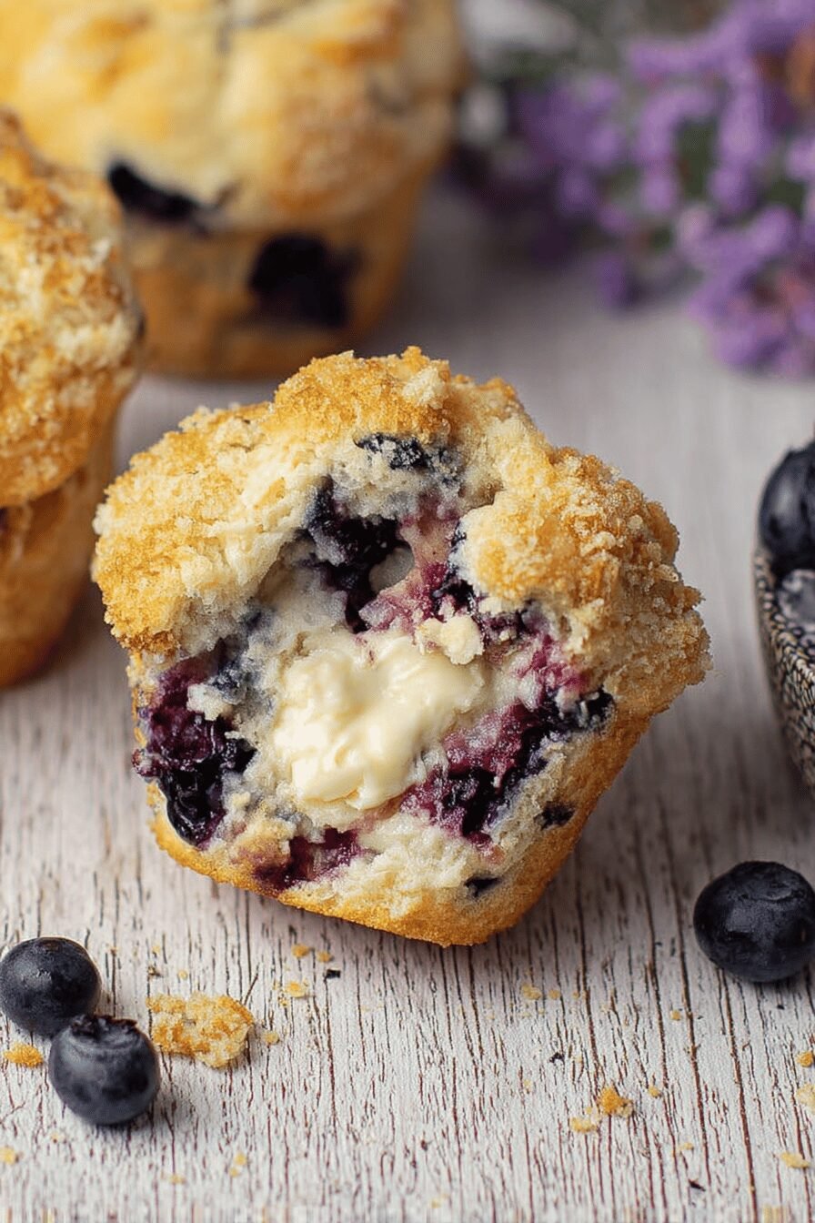 Blueberry Cream Cheese Muffin Recipe
