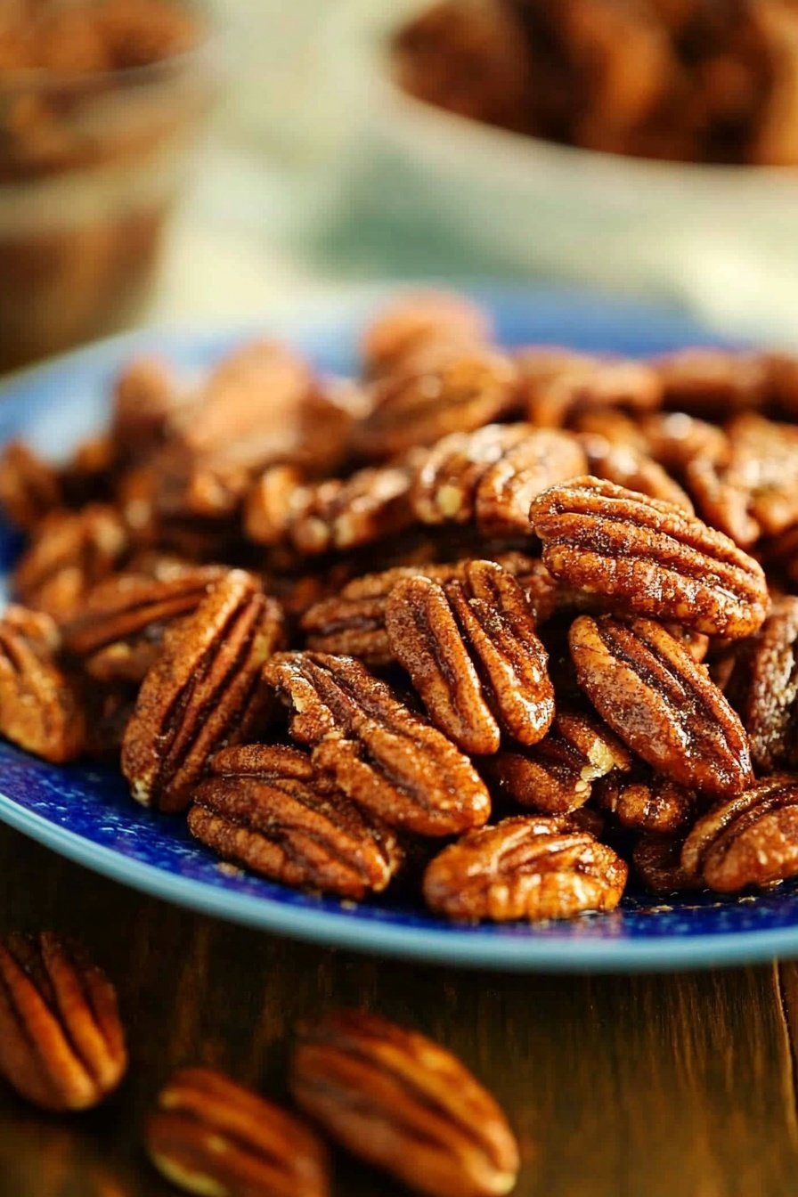 Buttery Toasted Pumpkin Spice Pecans