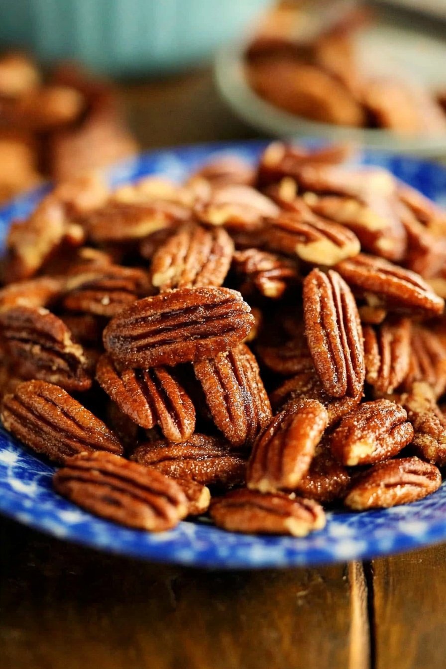 Buttery Toasted Pumpkin Spice Pecans