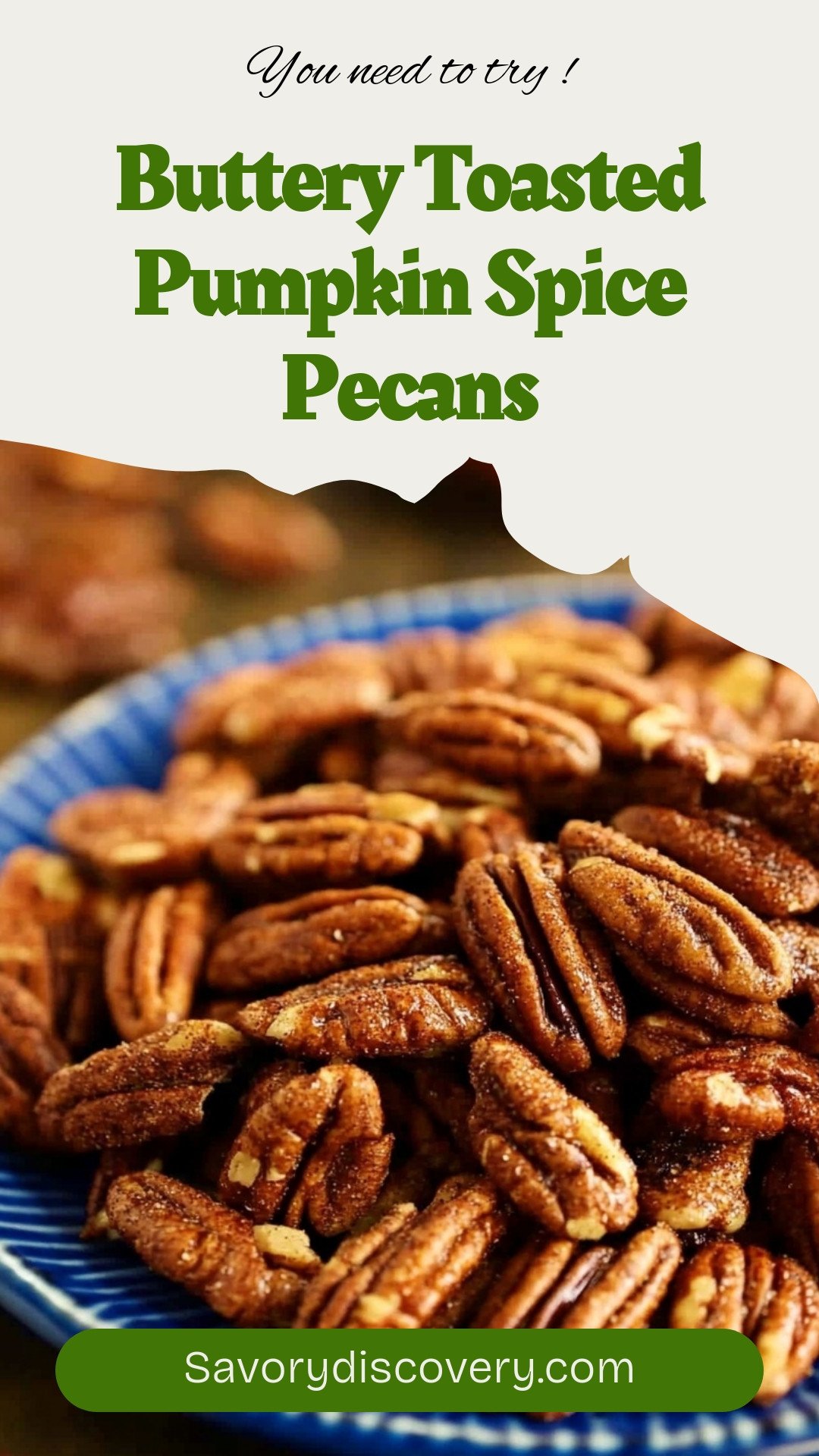 Buttery Toasted Pumpkin Spice Pecans