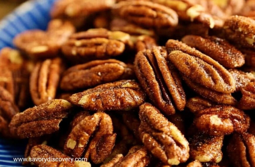 Buttery Toasted Pumpkin Spice Pecans