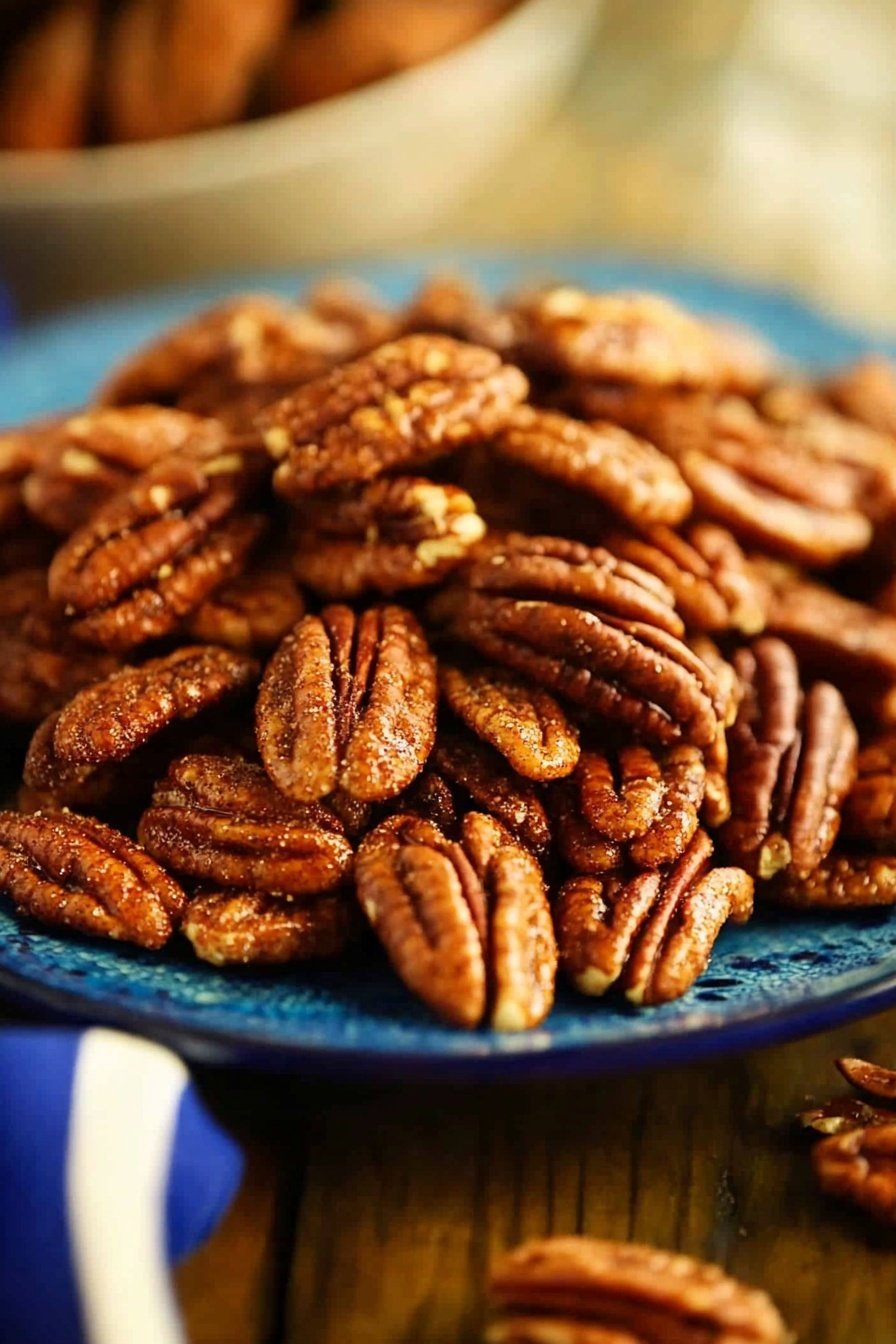 Buttery Toasted Pumpkin Spice Pecans