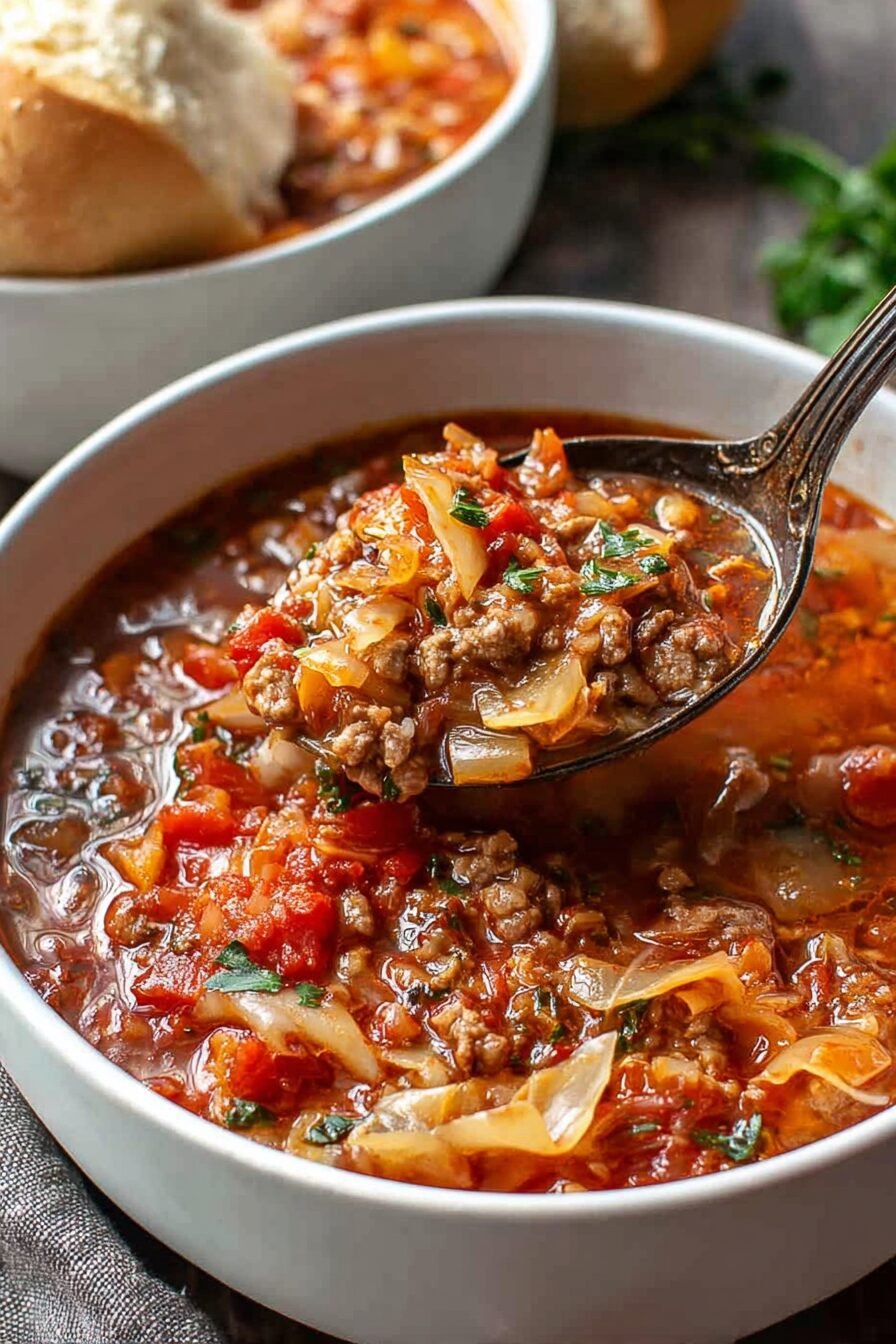 Cabbage Roll Soup Recipe