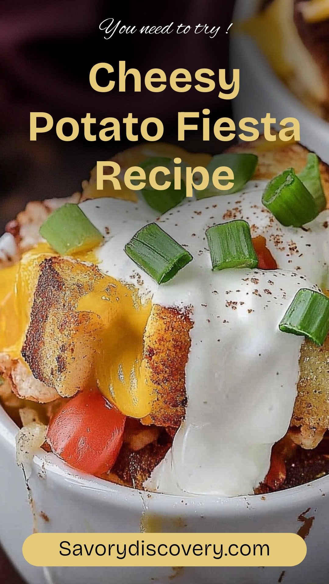 Cheesy Potato Fiesta Recipe