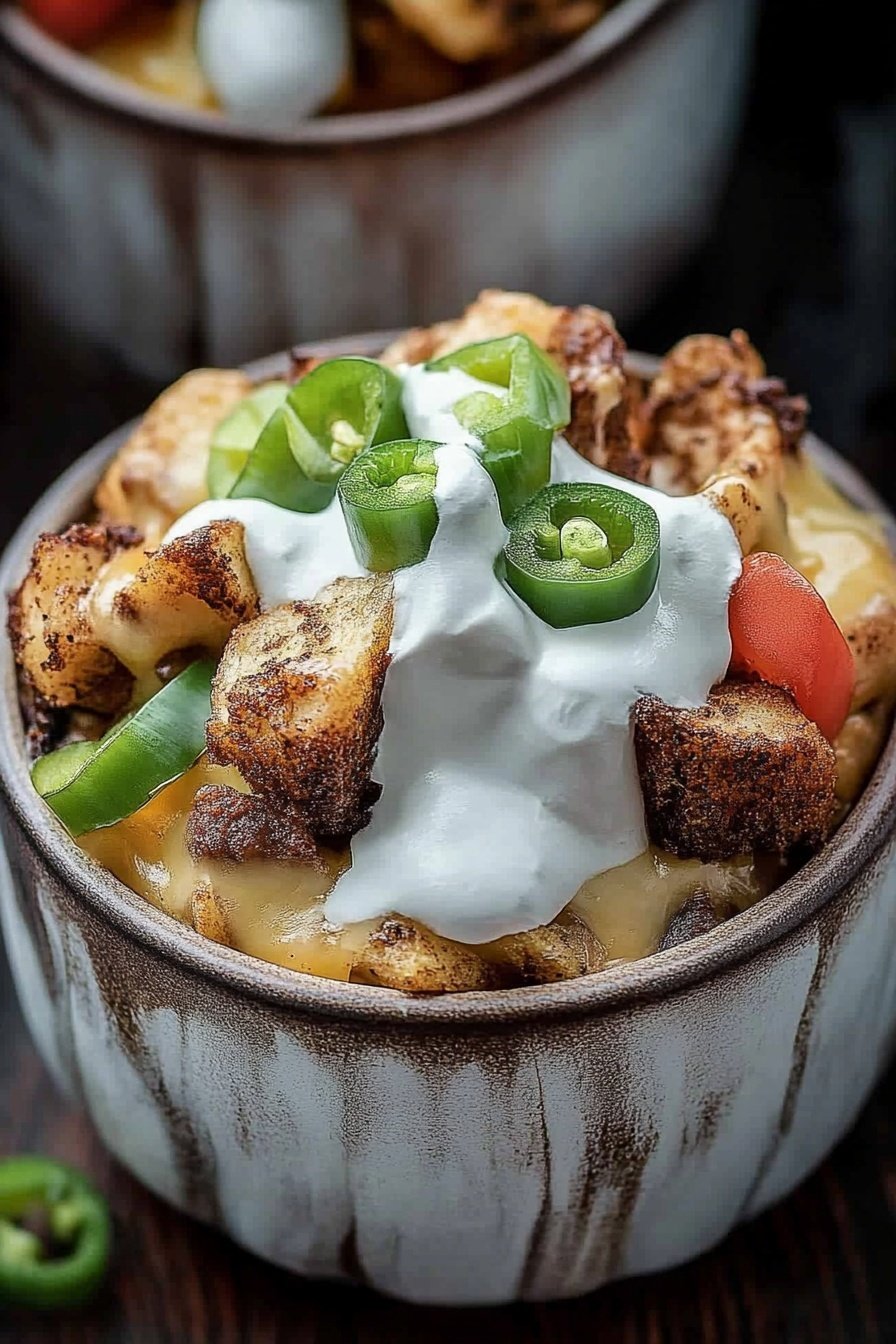 Cheesy Potato Fiesta Recipe