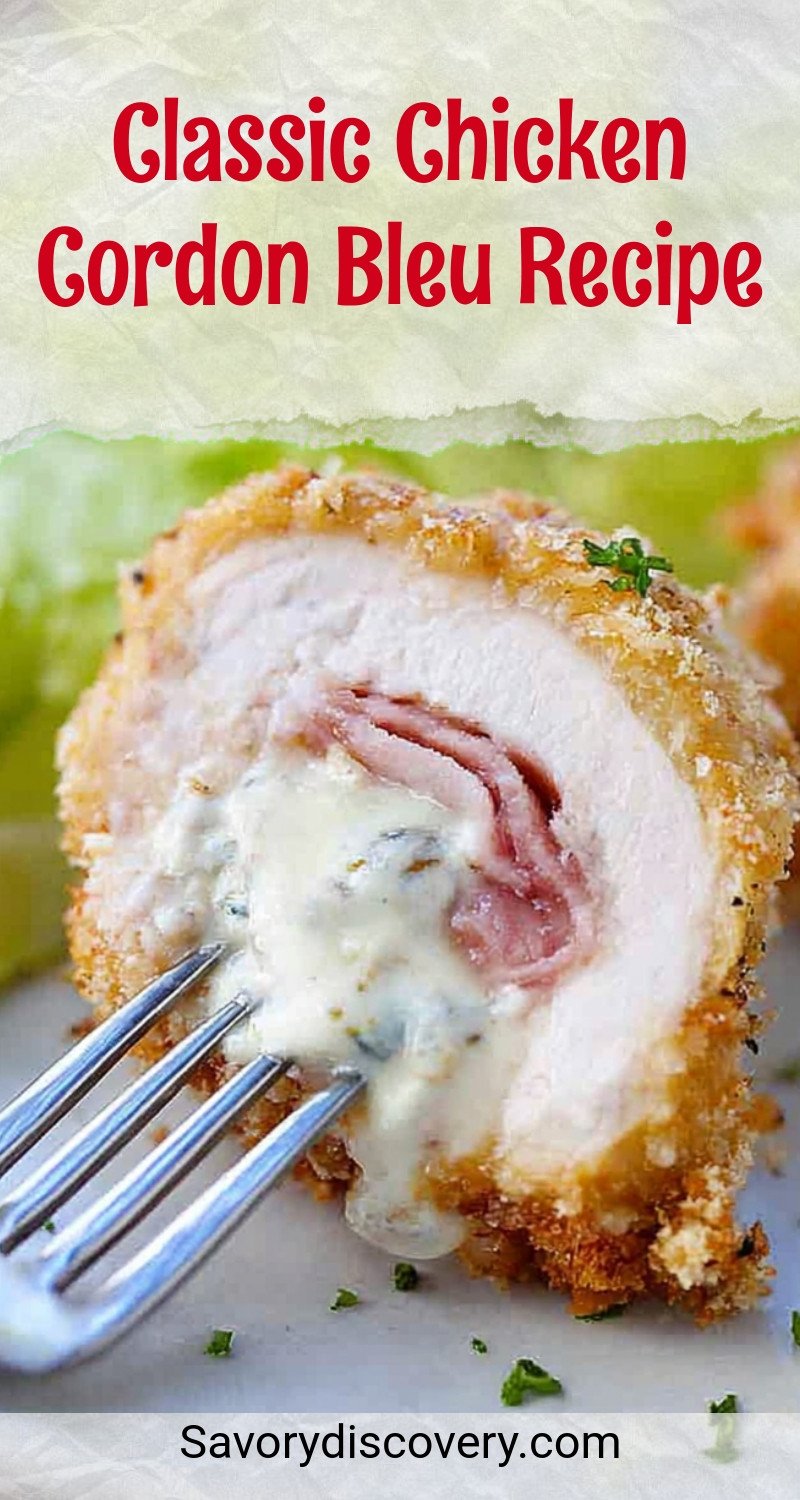 Classic Chicken Cordon Bleu Recipe