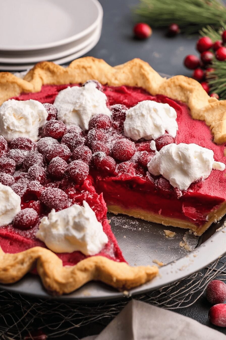Classic Cranberry Pie Recipe for Holidays
